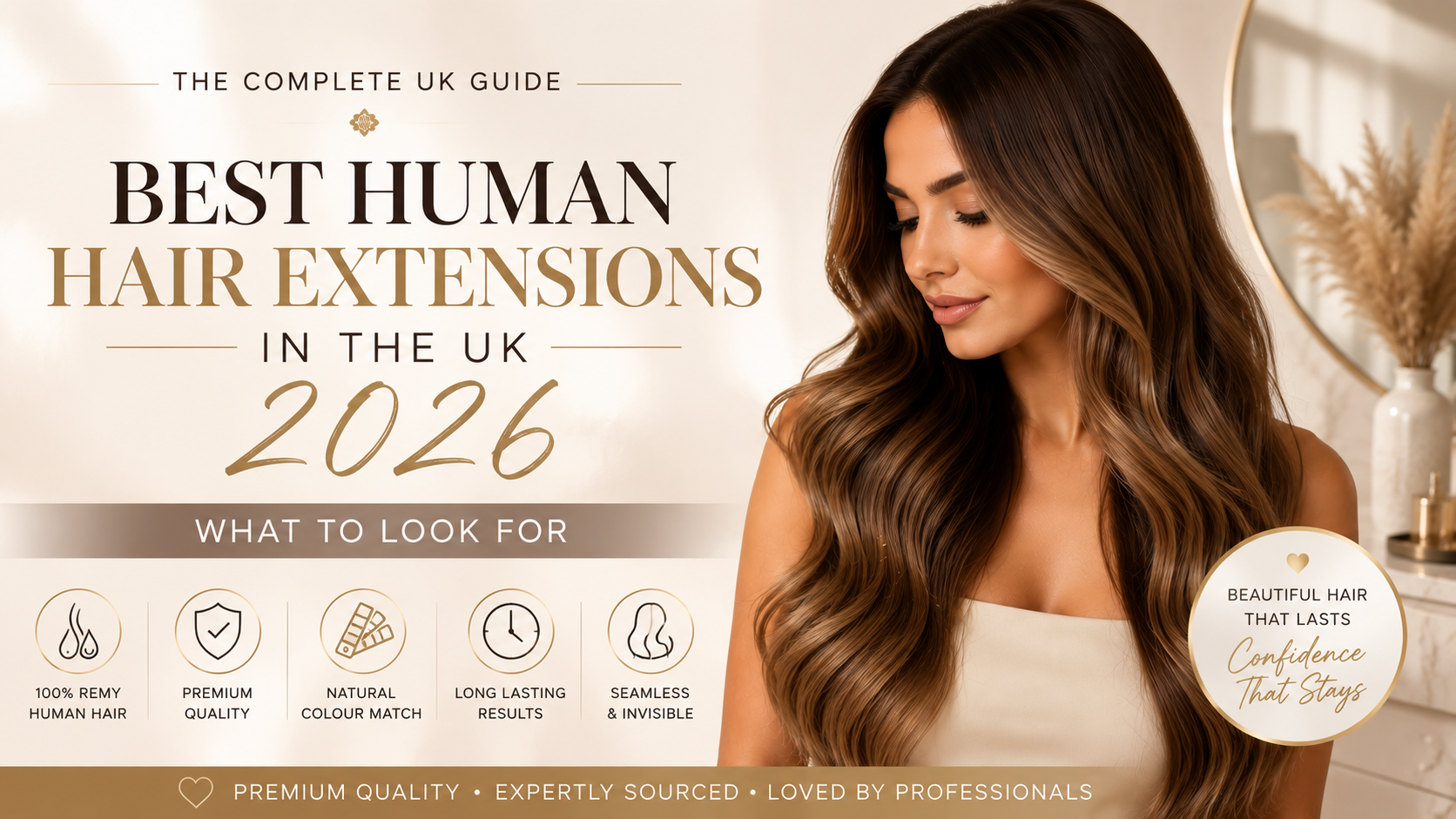 Best Human Hair Extensions in the UK 2026, What to Look For