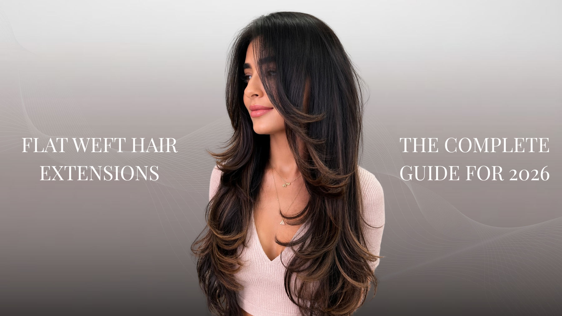 Flat Weft Hair Extensions: The Complete Guide for 2026
