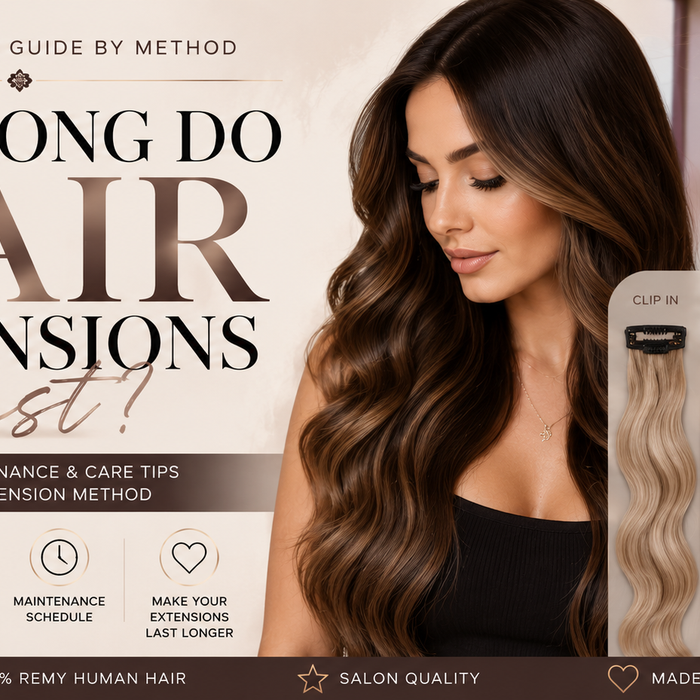 How Long Do Hair Extensions Last? (Complete Guide by Method)
