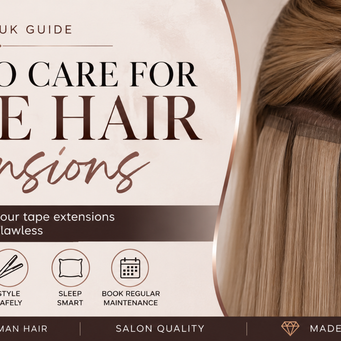 How to Care for Tape Hair Extensions: The Complete UK Guide