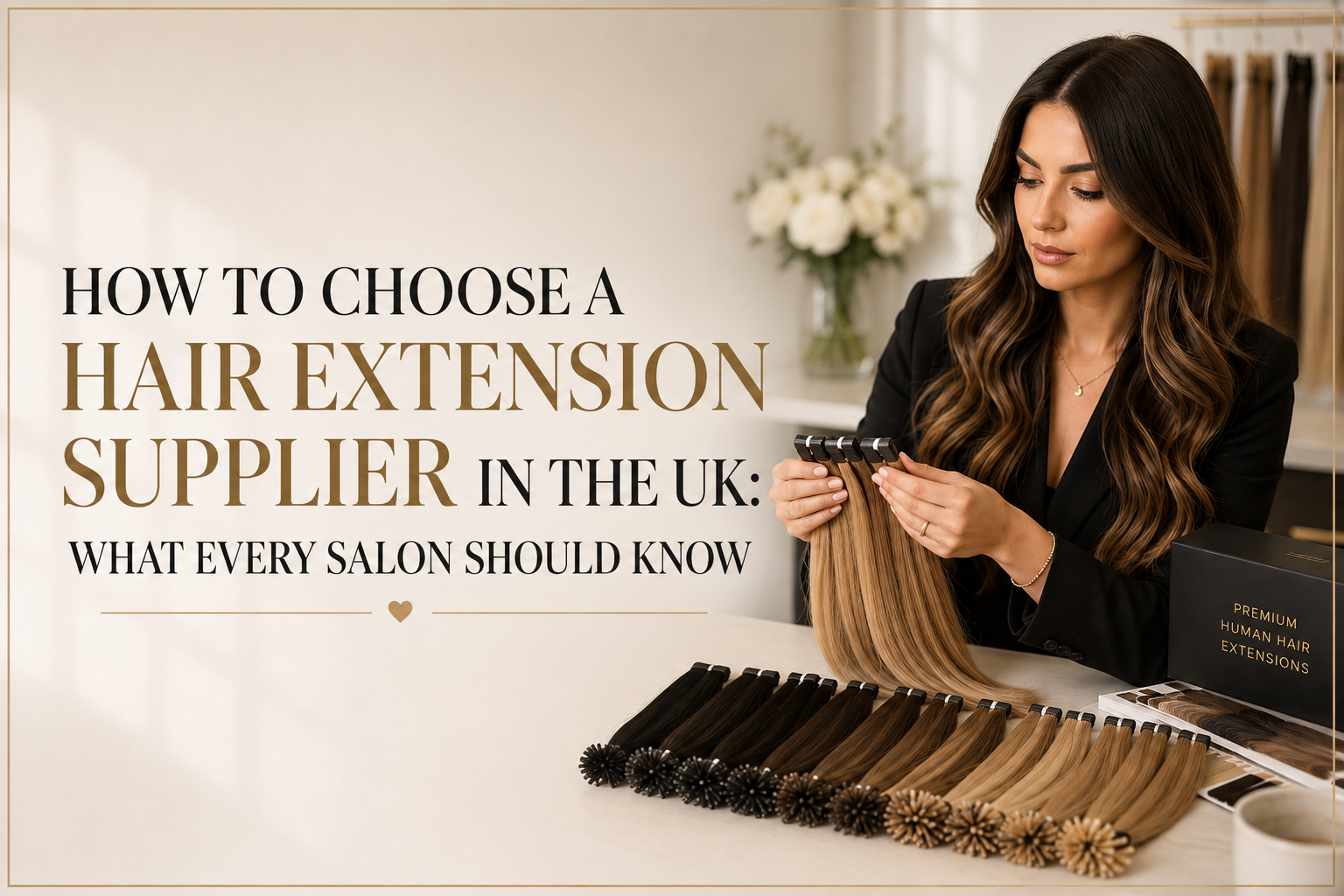 How to Choose a Hair Extension Supplier in the UK: What Every Salon Should Know