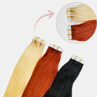 Tape hair extensions UK