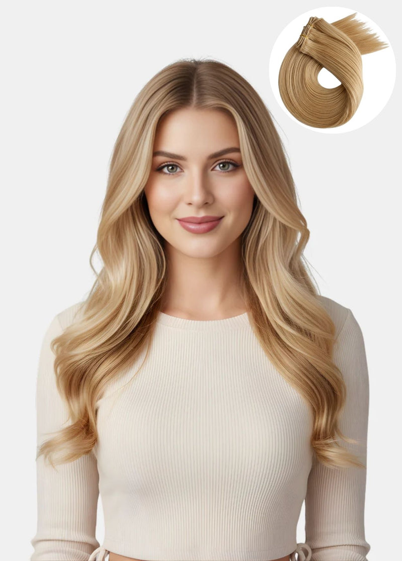 18" Weft 120g - Human Hair Extensions