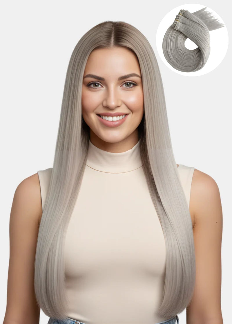 22" Weft 120g - Human Hair Extensions