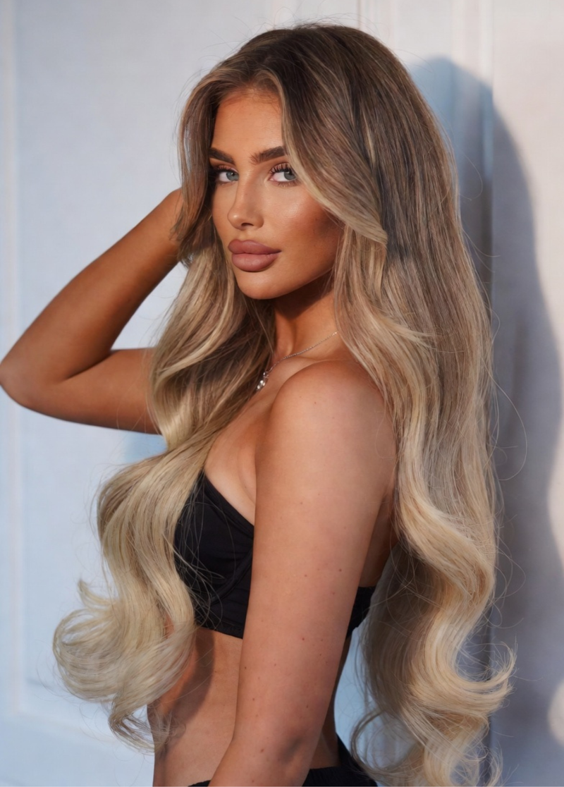 24" Nano Tip 1g (50 Strands) - Slavic Human Hair Extensions NO EXCHANGE / NO REFUNDS
