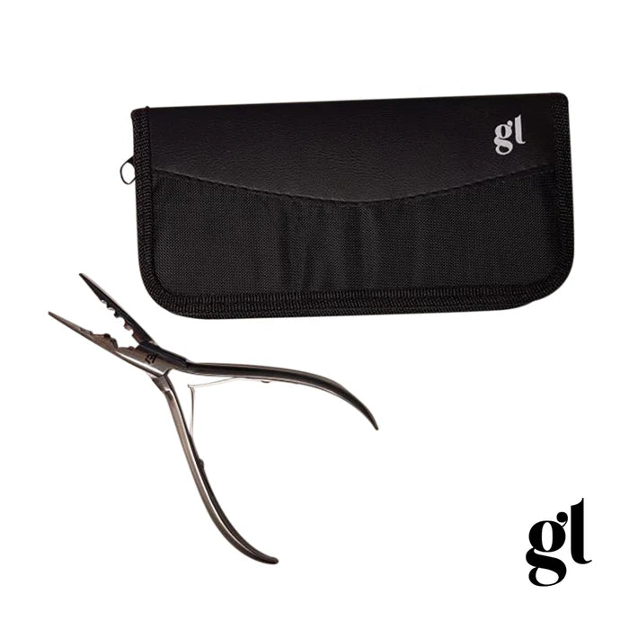 Pro Stainless Steel Micro Ring Plier With Zip Case