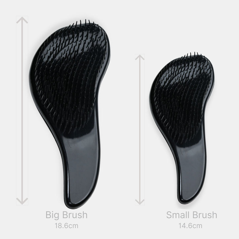 Athena Small Detangle Brush (Black)