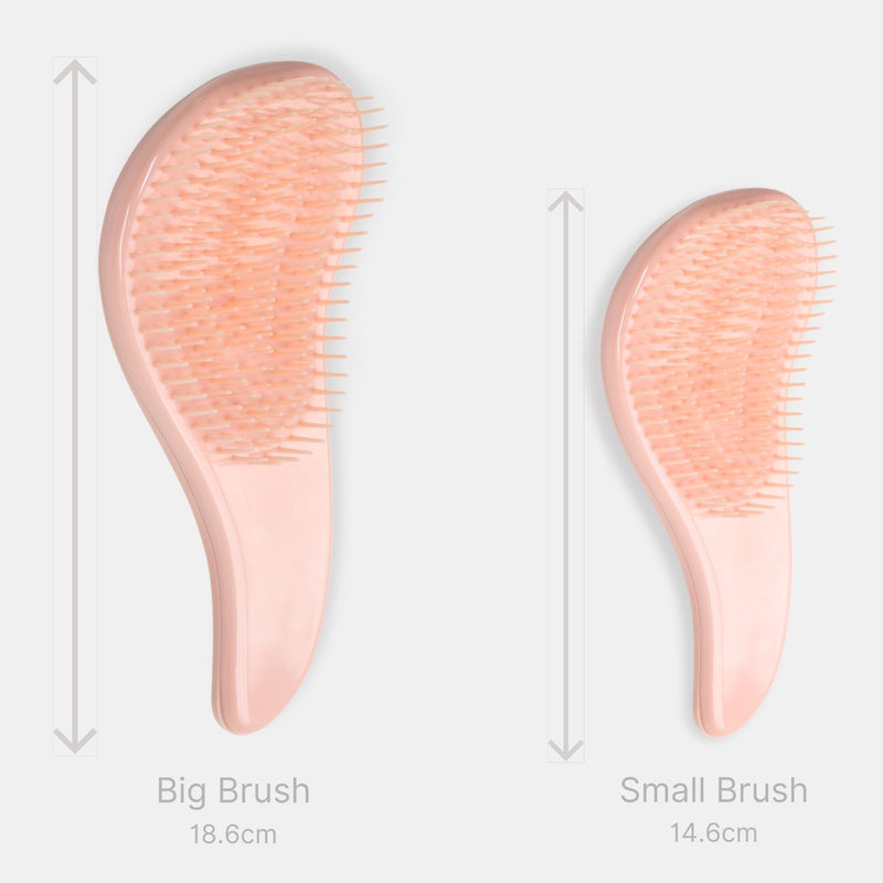 Athena Small Detangle Brush (Peach)