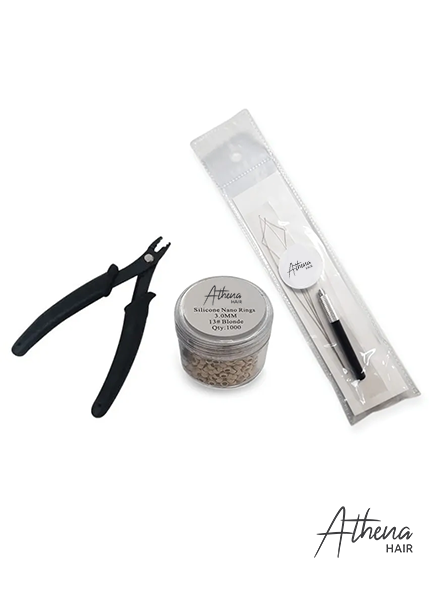 Nano Rings Kits Black Plier