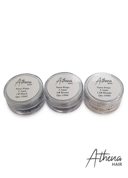 Non Silicone Nano Rings Black