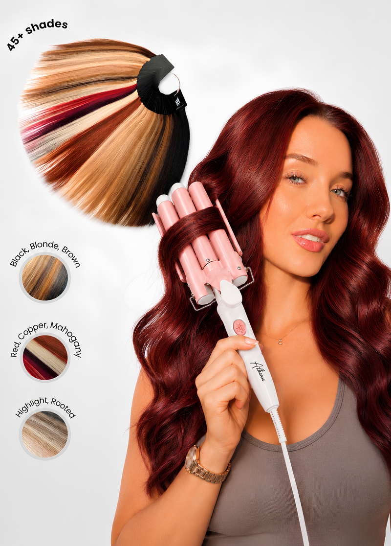 Professional Colour Wheel (45+ Shades) with Complimentary Athena Waver
